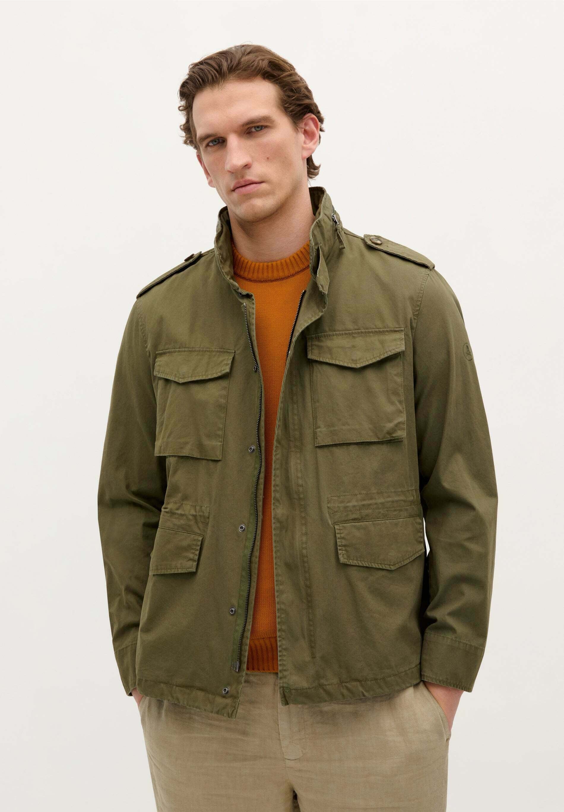 Scalpers FOREST MILITARY - Summer jacket - khaki - Zalando
