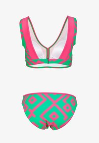 Non sélectionné, pink-grün