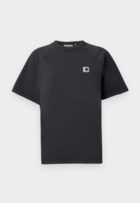 T-shirts basic - black chalk wash