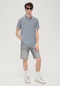 s.Oliver MIT FLAMMGARNSTRUKTUR - Koszulka polo