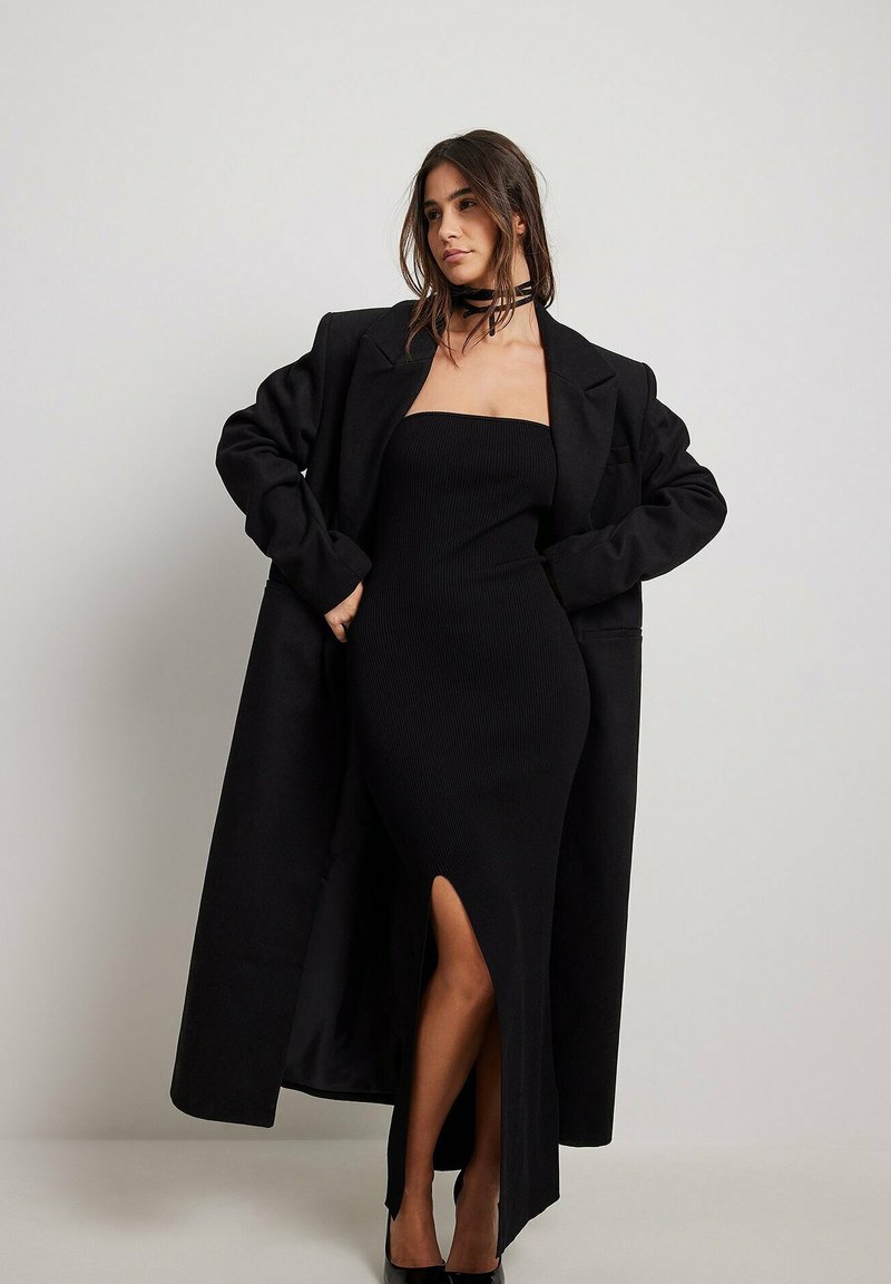 NA-KD Gebreide jurk zwart NA-KD Gebreide jurk zwart