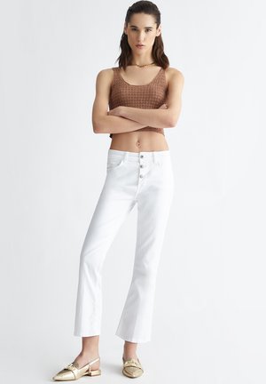 PARFAIT PRINCESS - Flared Jeans - bianco