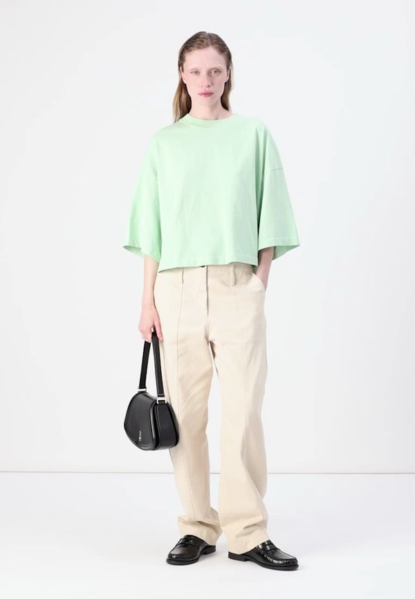 AFOMA - Basic T-shirt - amande vintage2