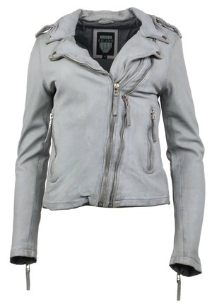 Maze Lederjacke - white/weiß