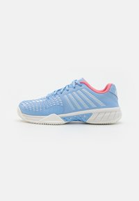 K-SWISS EXPRESS LIGHT 3 - Zapatillas de tenis para tierra batida - open air/bright white/strawberry ice