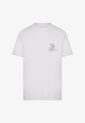 Mister Tee, ANDALUCIA ESPANA LIMON FRESCO TEE - Triko s potiskem - white