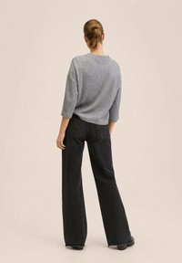 Mango Strickpullover - mottled grey
