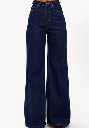 UNSTOPPABLE LOVE - Vaqueros bootcut - denim   blue dark