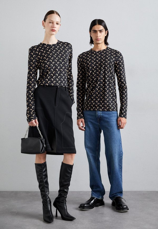 MOON REGULAR UNISEX - Long sleeved top - inverse tan3