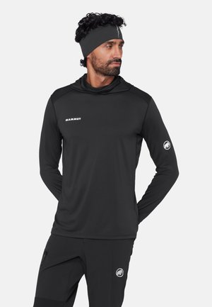 SELUN SUN FL - Maglietta a manica lunga - black