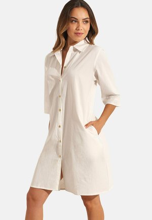 Robe chemise - ivoire