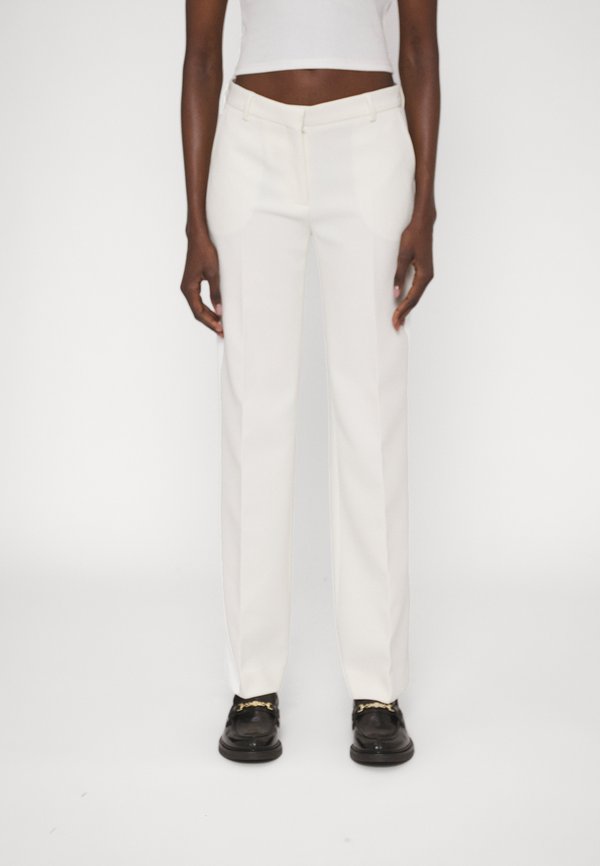 PANTALON COSTUM - Stoffhose - ecru