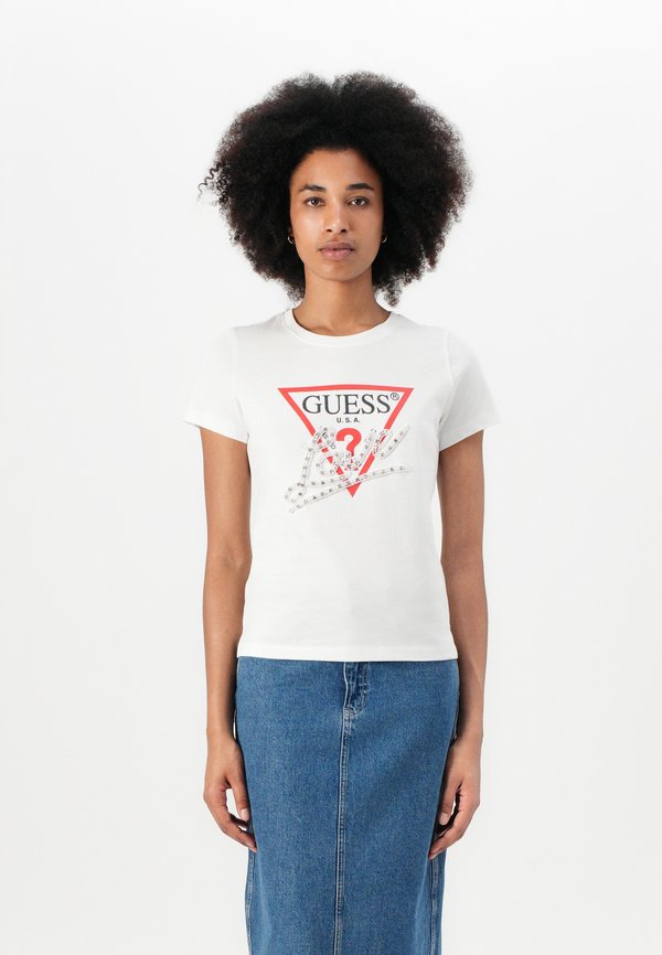 PEARLS LOVE TRIANGLE TEE - Print T-shirt