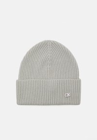 Calvin Klein CHUNKY BEANIE - Căciulă - pearl grey