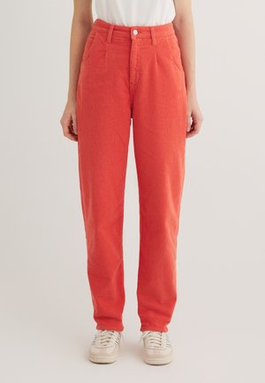 LAURA - Trousers - cranberry cord