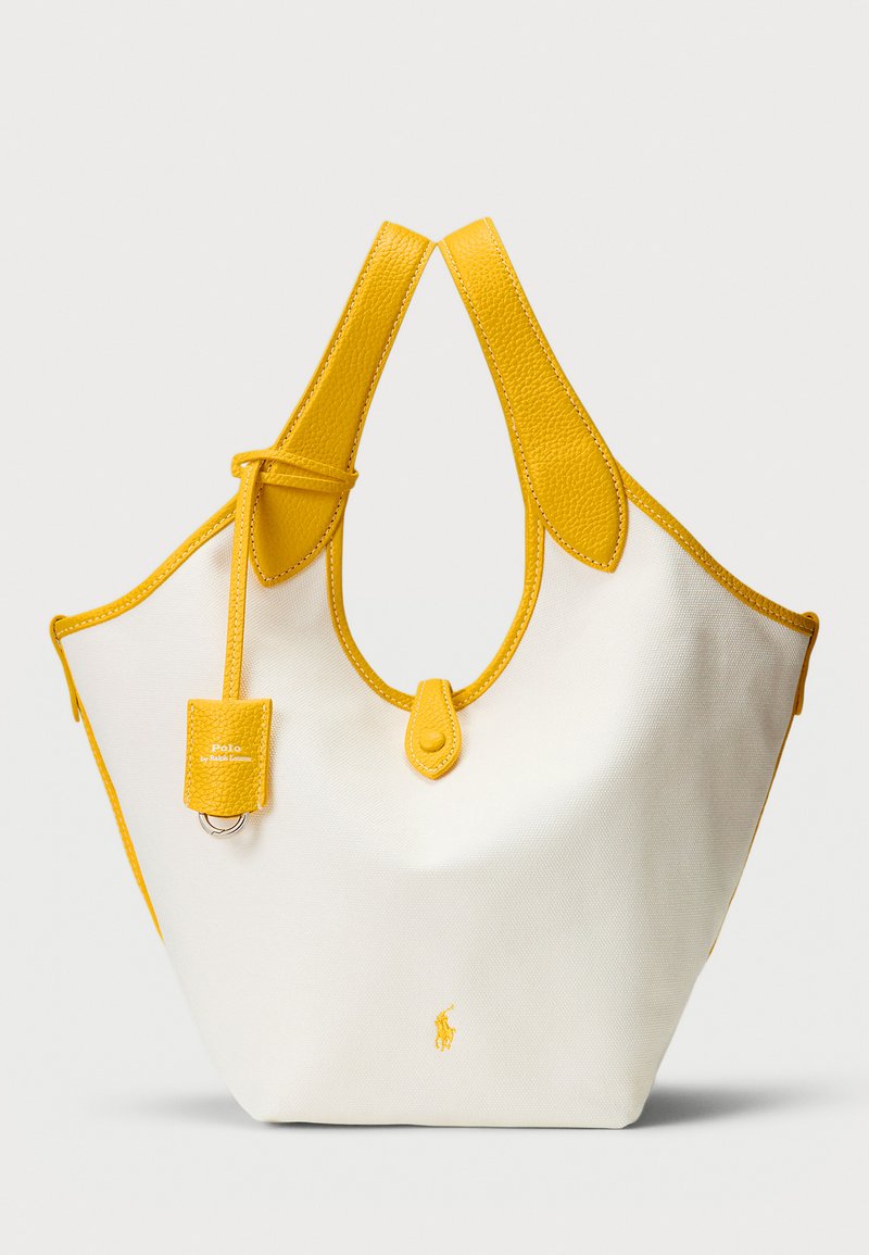 Polo Ralph Lauren POLO PLAY CANVAS TOTE - Bevásárlótáska - paper/canary