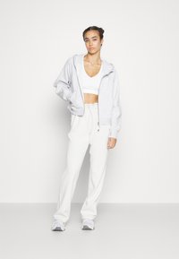 lululemon SCUBA OVERSIZED FULL-ZIP - Felpa con zip - heathered core ultra light grey