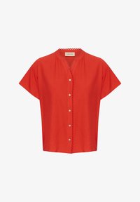 Unselected, flame scarlet