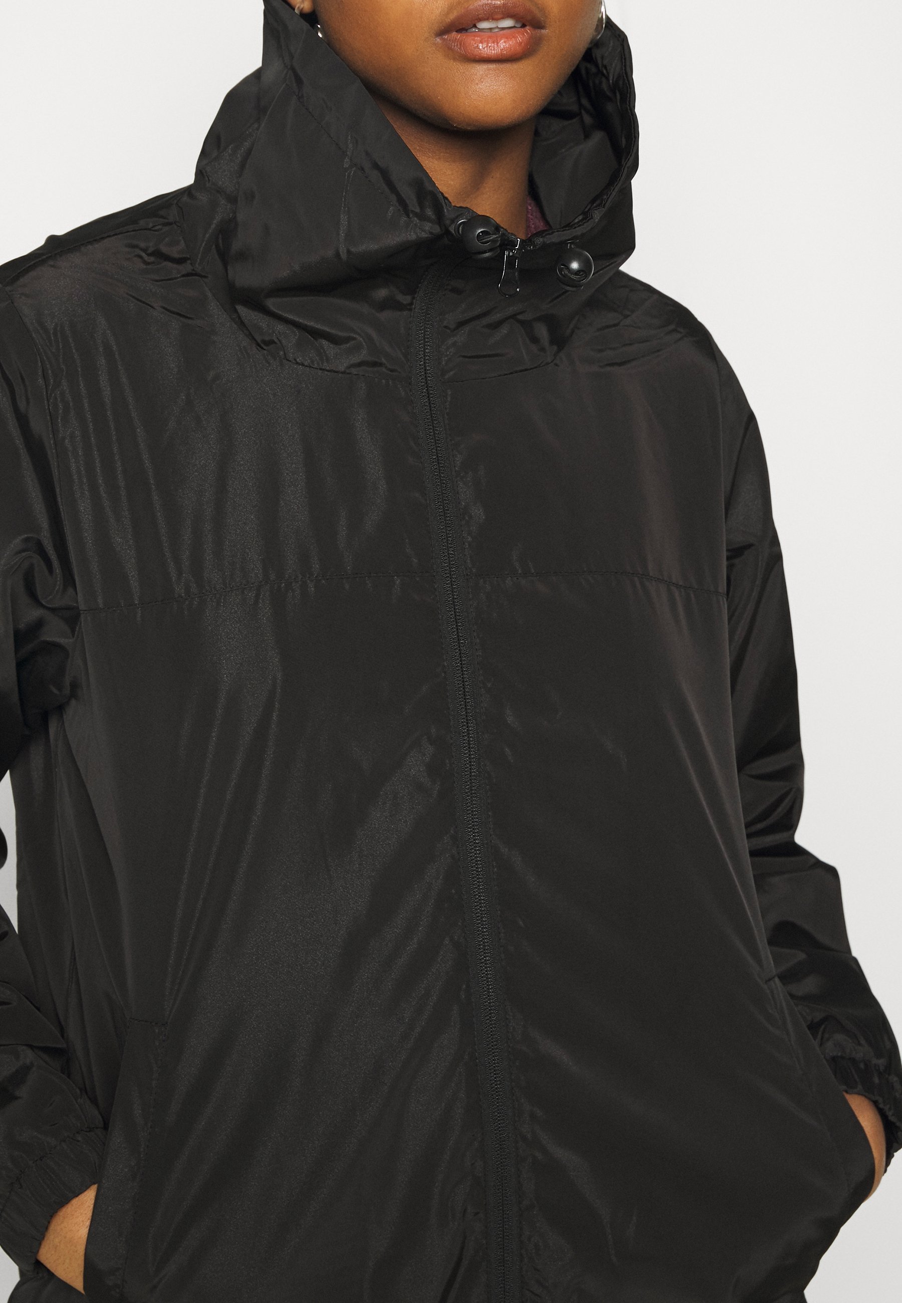 drawstring windbreaker