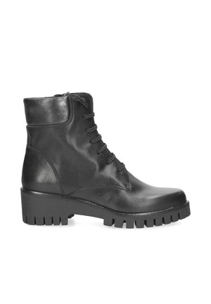 Platform ankle boots - schwarz