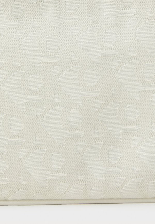 LOGO JACQUARD SOPHIE TOP ZIP - Cross body bag - natural aop2