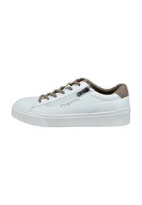 Bugatti Franc Sneaker Uomo Bianco - Suola Memory Foam - Scarpe Sportive Basse Con Lacci Elastici