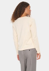 Saint Tropez MILA R-NECK - Kardigan - babys breath melange