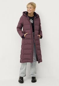 Áhkká LONG PADDED  - Vinterfrakke - braunlila