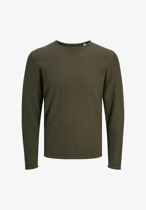 Jack & Jones, Knitted Plain Knitted - Džemper - olive night