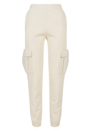 HIGH WAITS - Pantaloni cargo - whitesand