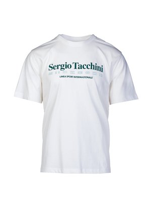 Sergio Tacchini MONDA  - T-Shirt print - gardenia