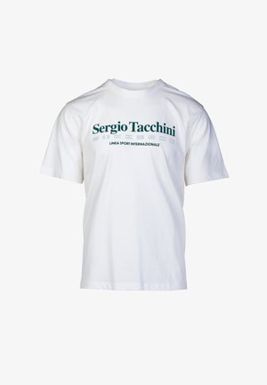 Sergio Tacchini MONDA - T-shirt print - gardenia