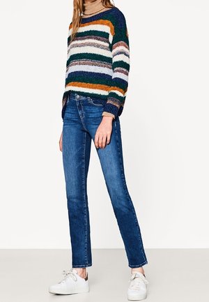 Jean droit - stone blue denim