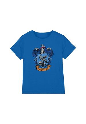 Cotton Soul, HARRY POTTER DRAWN RAVENCLAW CREST UNISEX - Print T-shirt - royal blue
