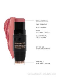 NUDESTIX NUDIES ALL OVER FACE MATTE BRONZE - Rouge - cherie