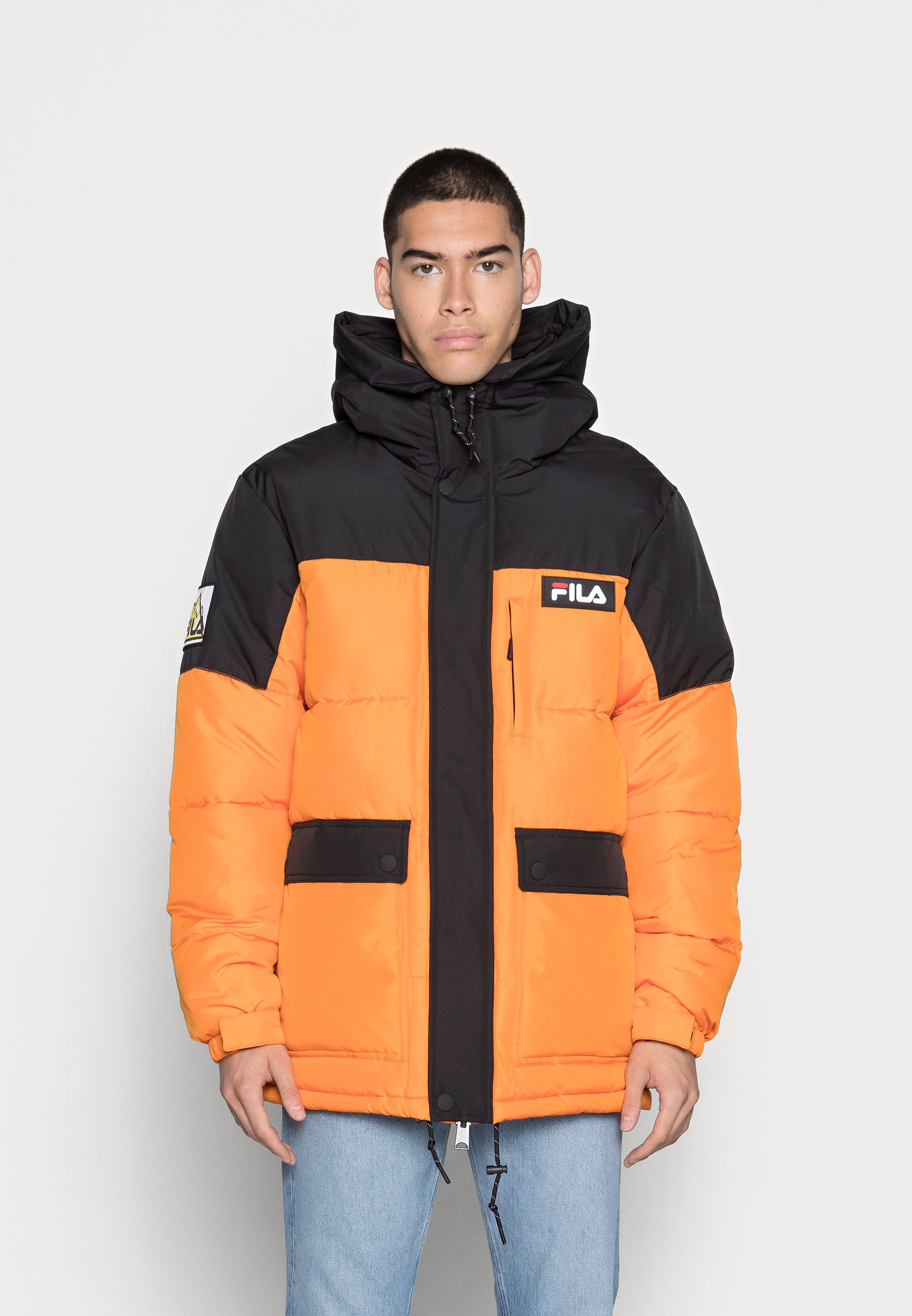 fila long down jacket