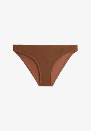 OYSHO, CRINKLE CLASSIC BIKINI BRIEFS - Bas de bikini - light brown