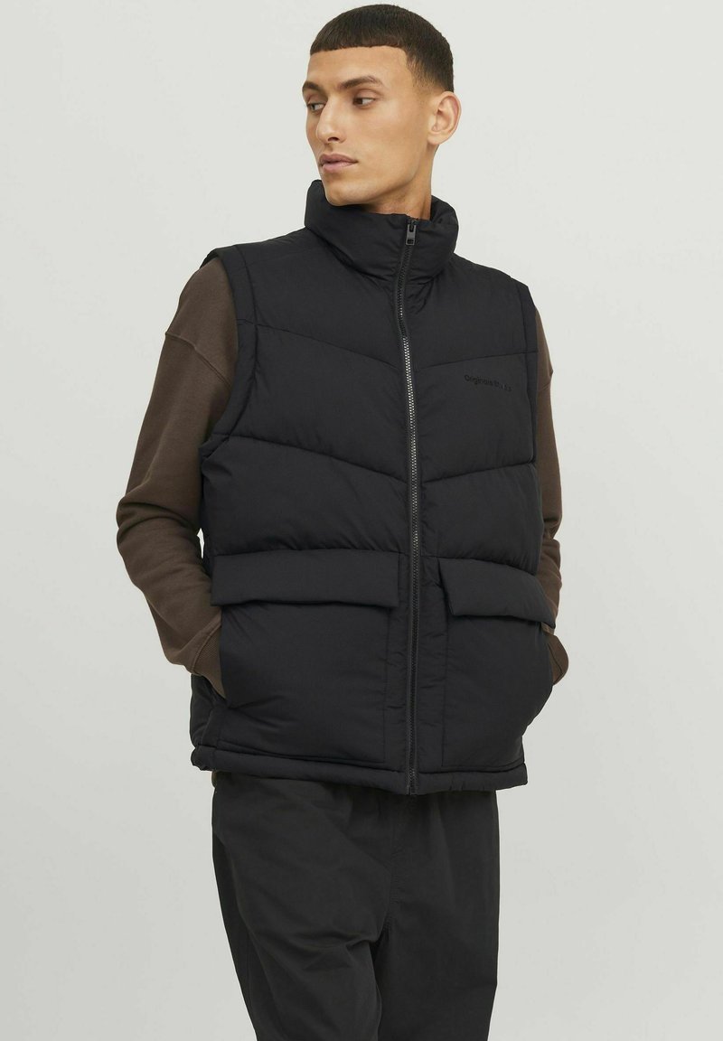 Jack & Jones Performance - JOR VESTERBRO BODYWARMER  - Bodywarmer - black, Vergroten