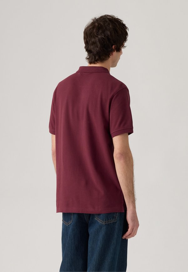 Polo shirt - tawny port2