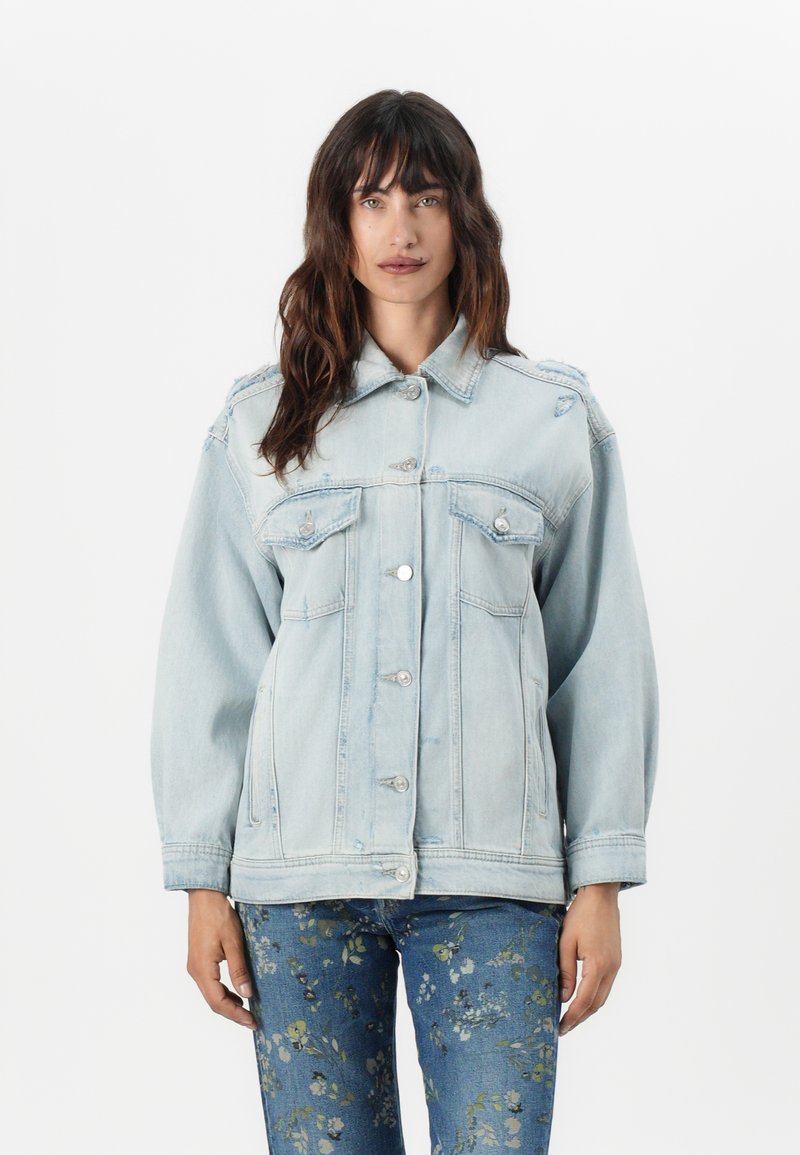 7 For All Mankind Spijkerjas lichtblauw