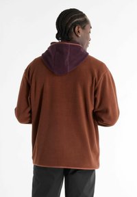New Balance HOODED - Fleecejacke - brown