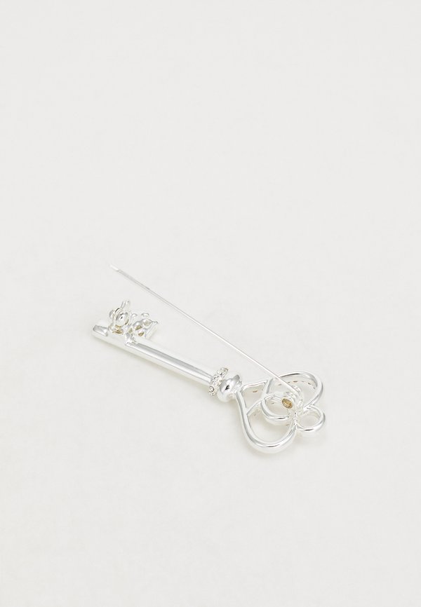 BOX PIN PAVE KEY - Brooch2