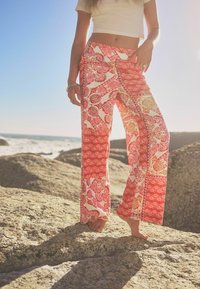 Next WIDE LEG  - Kelnės - pink