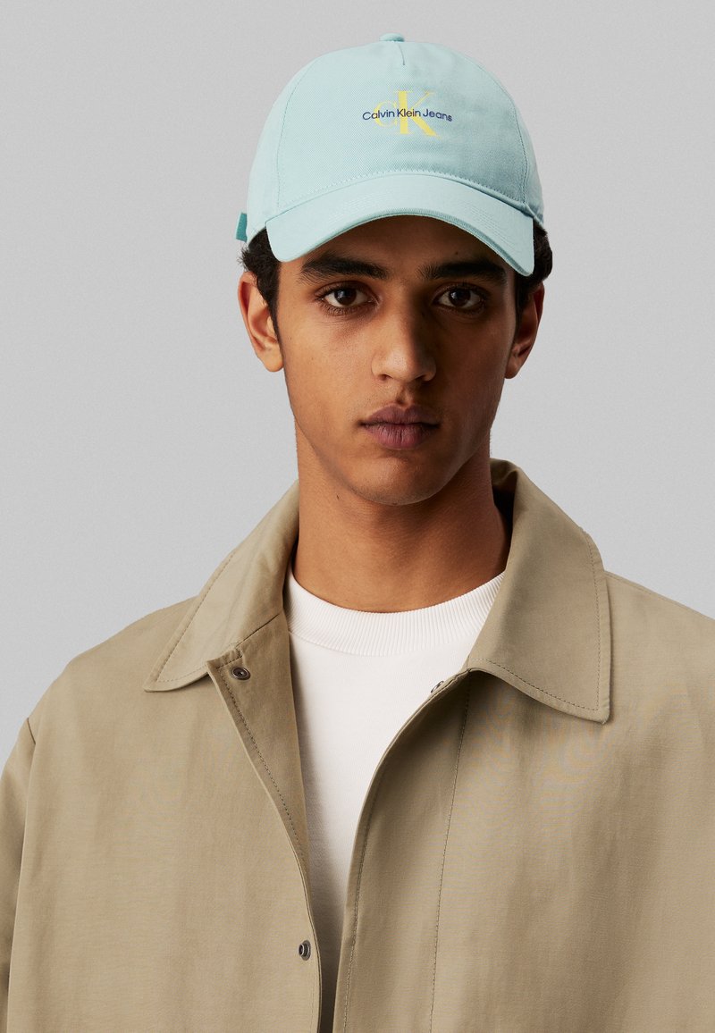 Calvin Klein MONO LOGO 5 PANEL UNISEX - Casquette - harbor gray