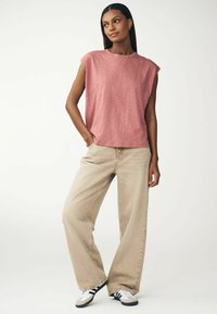 Next CREW NECK - Triko s potiskem - rose pink