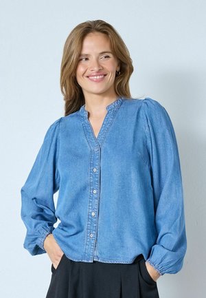 Blus - denim blue