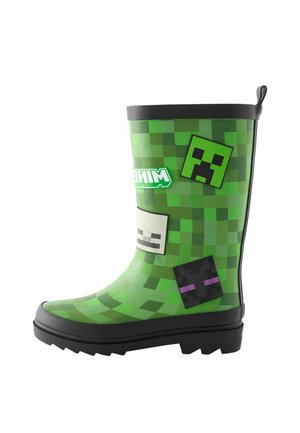 MINECRAFT PIXEL - REGULAR FIT - Cizme din cauciuc - green