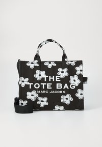THE MEDIUM TOTE - Handtasche - black/white