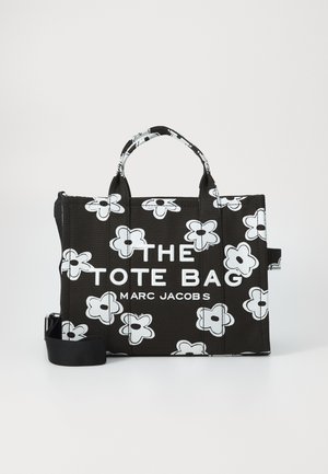 THE MEDIUM TOTE - Håndveske - black/white