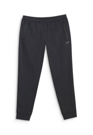 4F, 4F SPODNIE TRENINGOWE SZYBKOSCHNĄCE MĘSKIE - CZARNE 3XL - Trainingsbroek - deep black